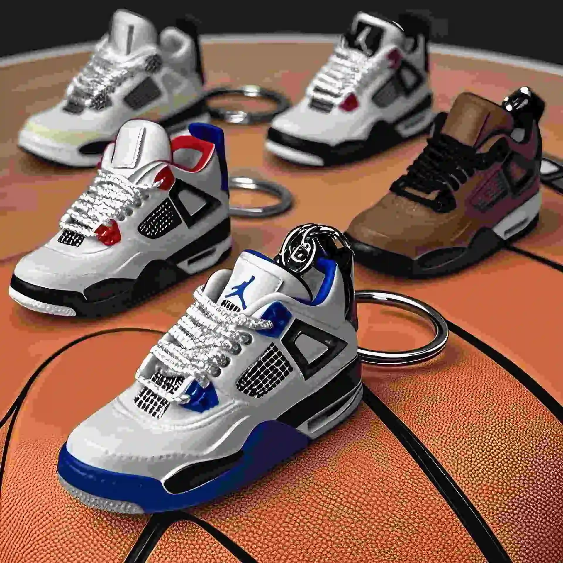 3D Mini Sneaker Keychain 1
