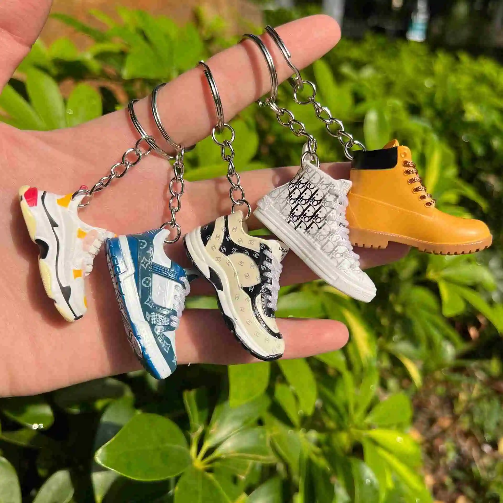 3D Mini Sneaker Keychain 3